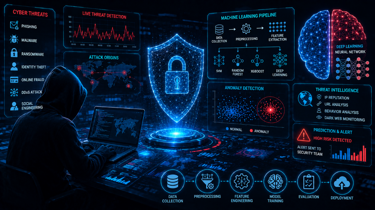 Cybercrime Detection Approaches using Machine Learning and Deep Learning Techniques