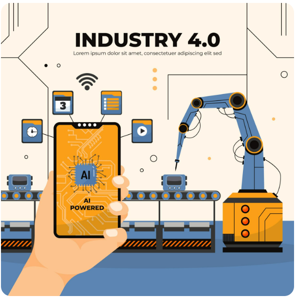 Artificial Intelligence based Two Level Hybrid Architecture Smart Industrial Automation based on Smart Deep Learning
