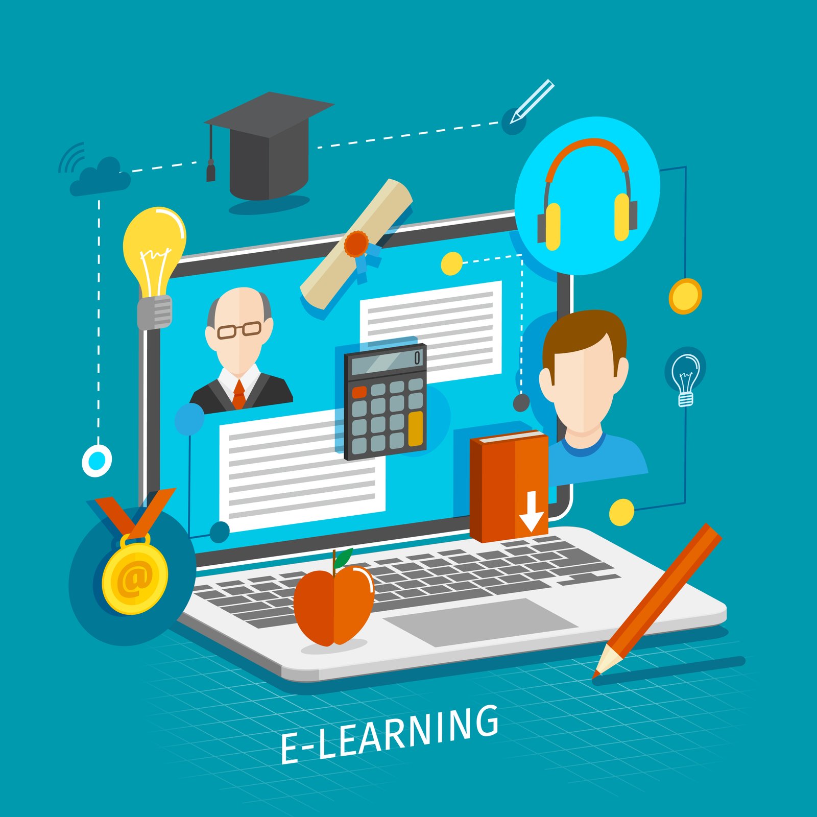 Automatic e-Learing platform through Cloud Computing