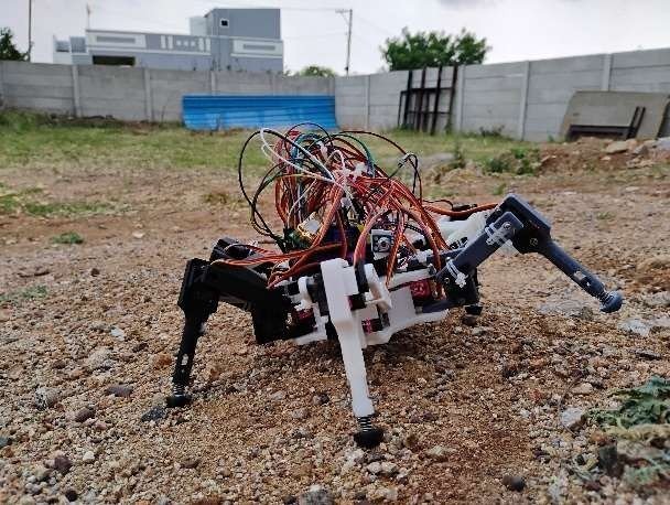 Design and Fabrication of First Responder Hexapod