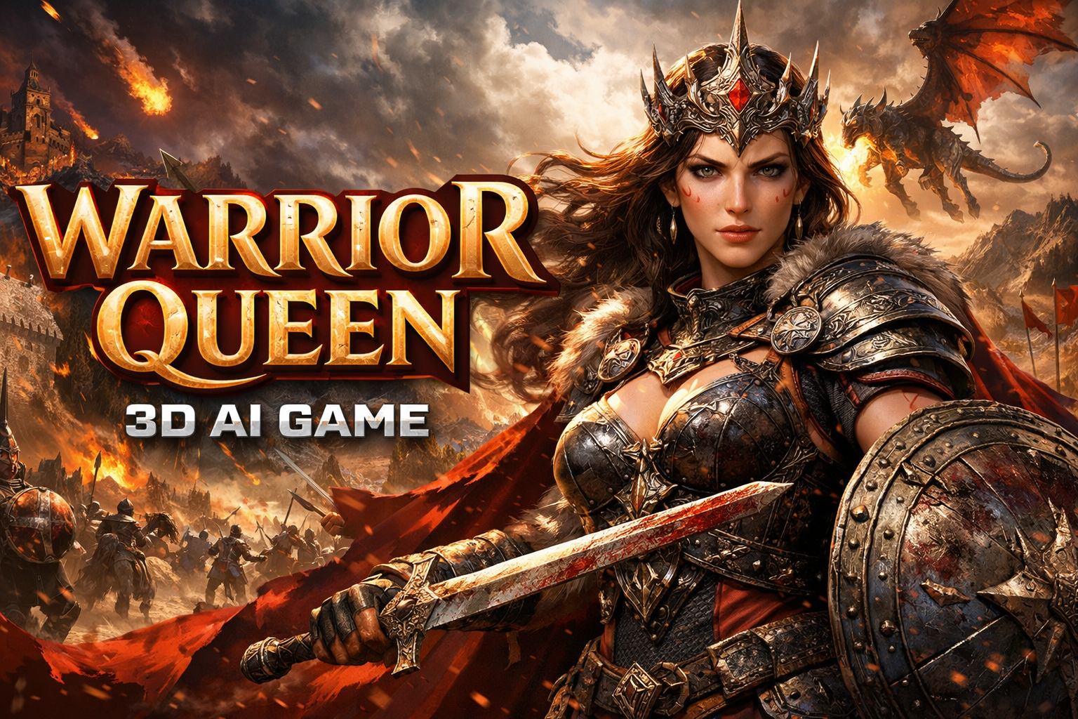 Warrier Queen: A complete 3D AI Game