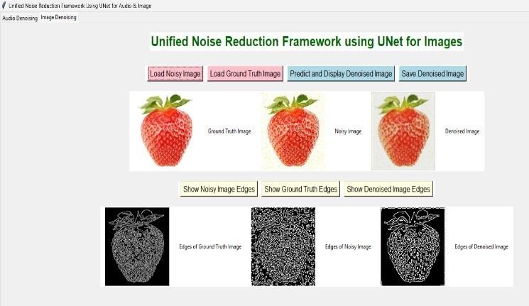 Unified Noise Reduction Framework Using U-Net for Audio and Image