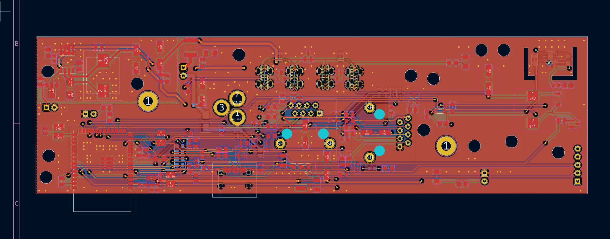 Jupiter Electronics - software dashboard