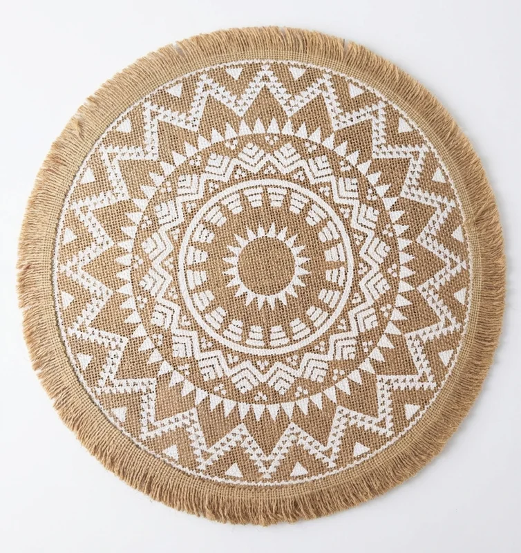 Hemp Mandalan Table Mat