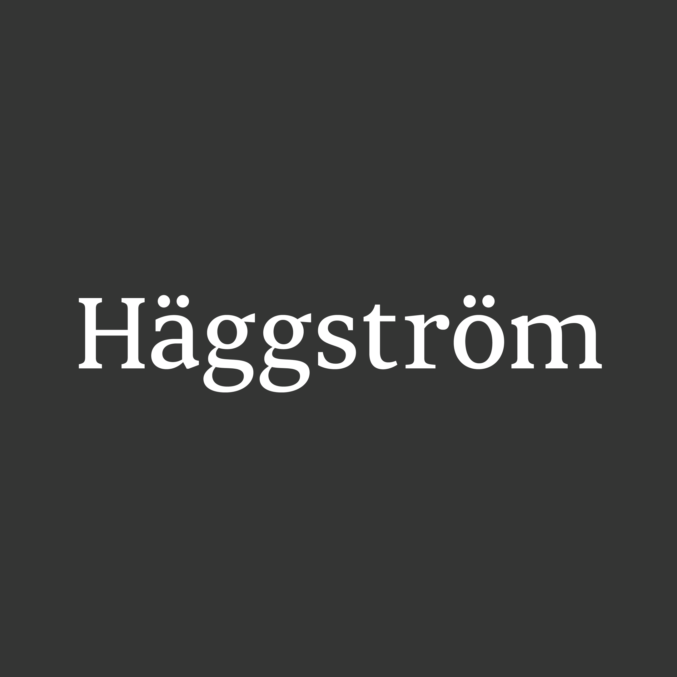 Häggtröm Logo Kvadrat