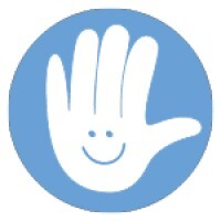 Helping hand as logo