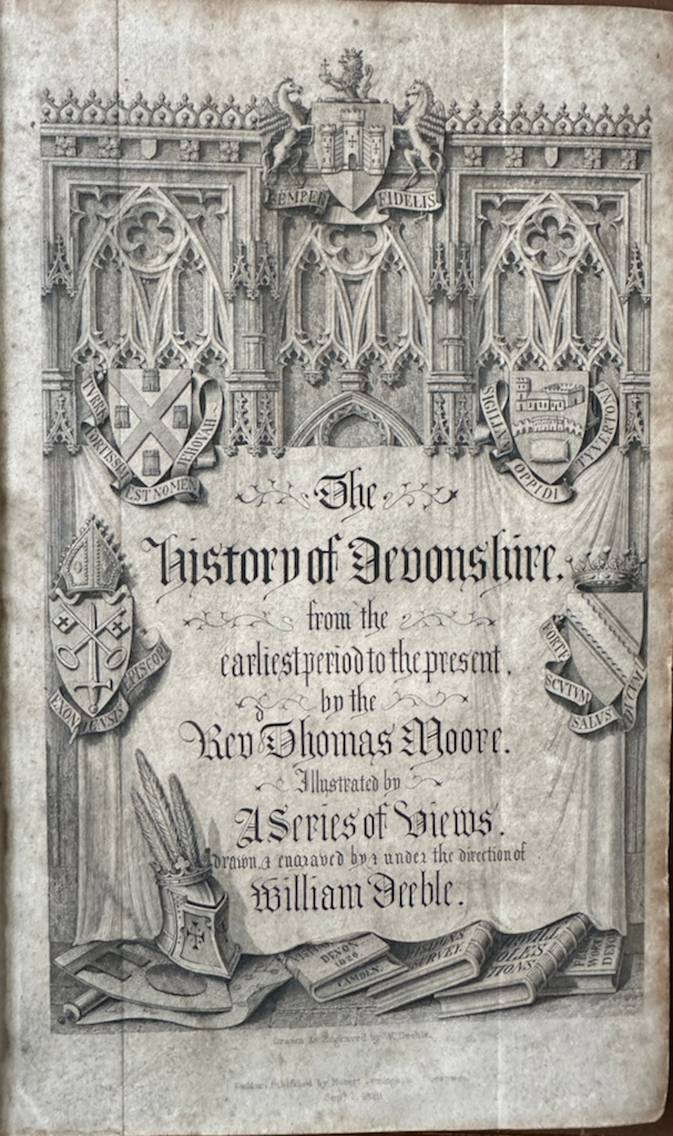 The History of Devonshire from the Earliest Period to the Present