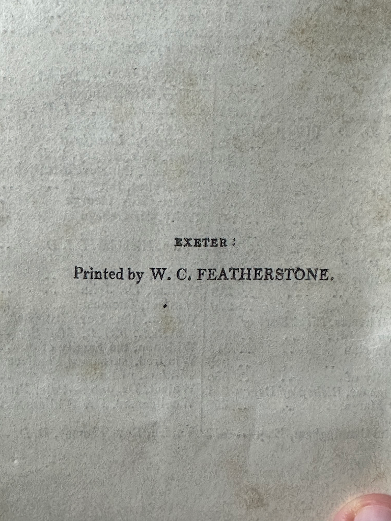 The History of Devonshire from the Earliest Period to the Present