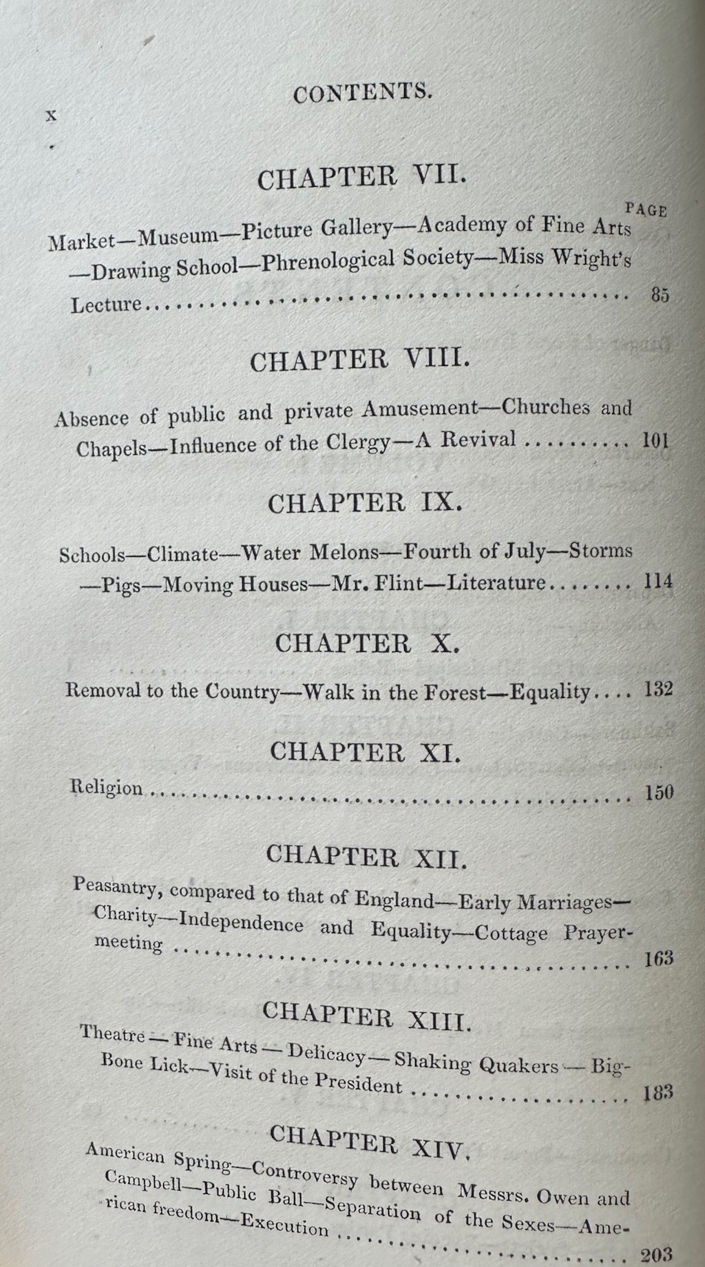 Domestic Manners of the Americans