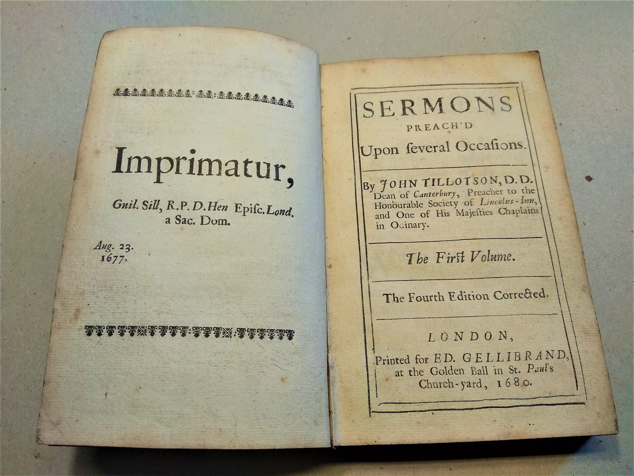 Sermons Preach'd Upon Several Occasions