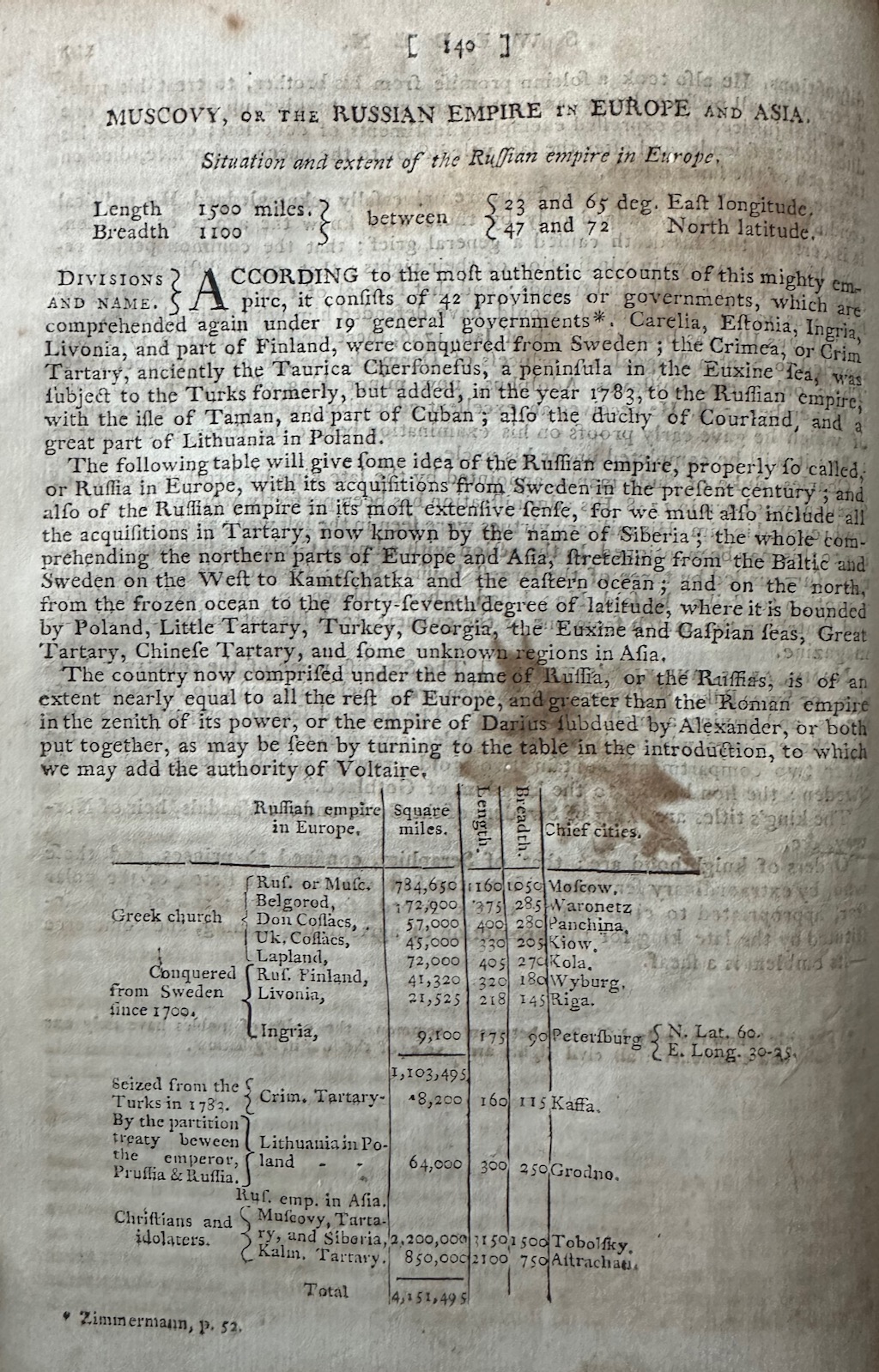 A New System of Modern Geography