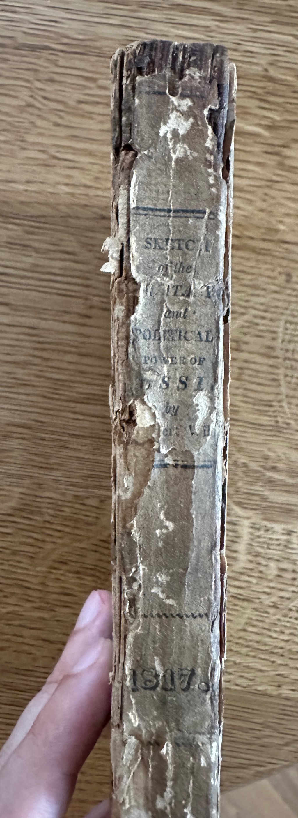 A Sketch of the Military and Political Power of Russia in the Year 1817