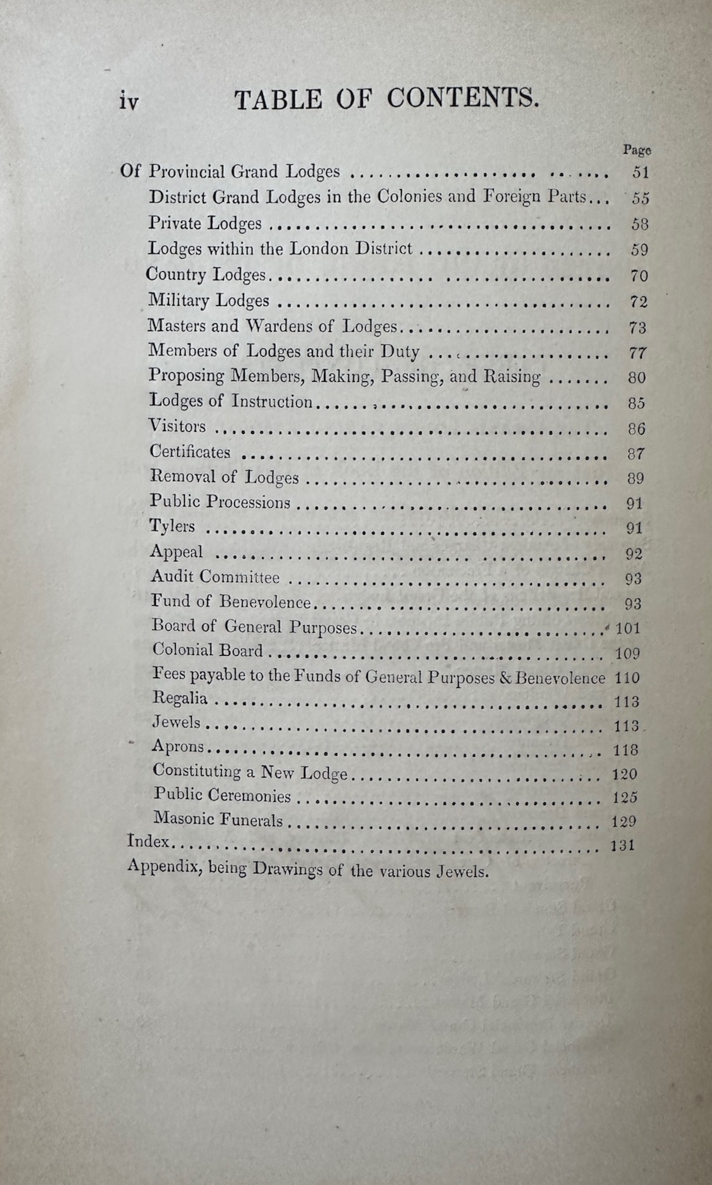 Constitutions of the Antient Fraternity of Free and Accepted Masons, Containing the Charges, Regulations, &c, &c