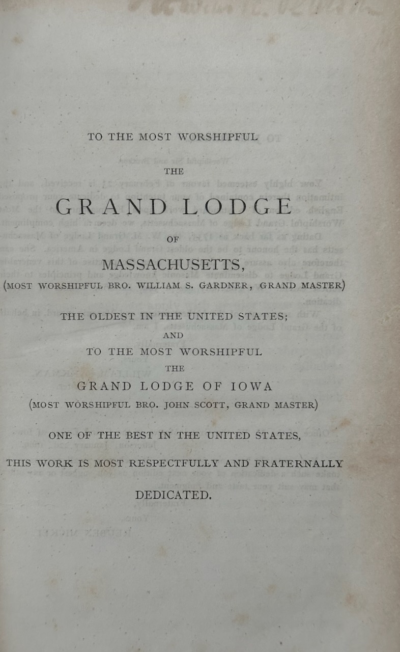 History of Freemasonry from its Origin Down to the Present Day