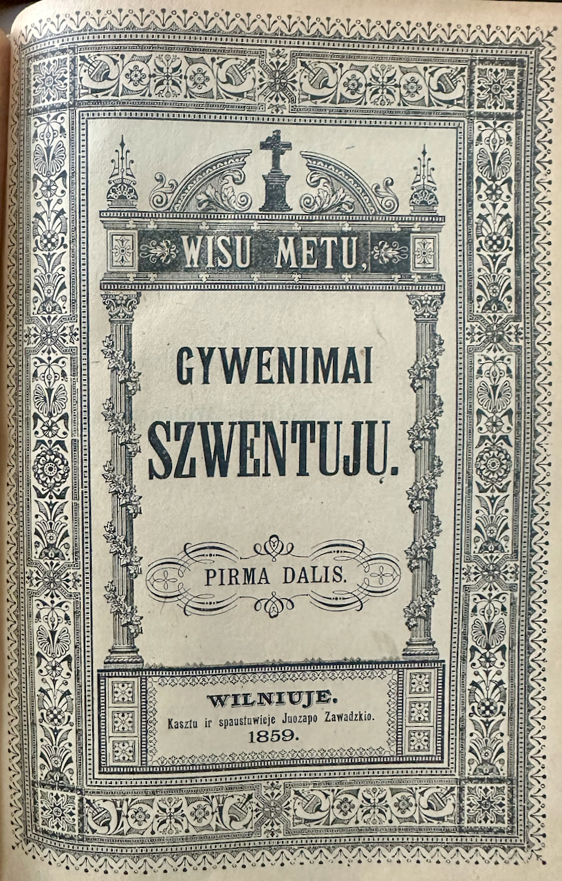 Wisu Metu Gywenimai Szwentujų