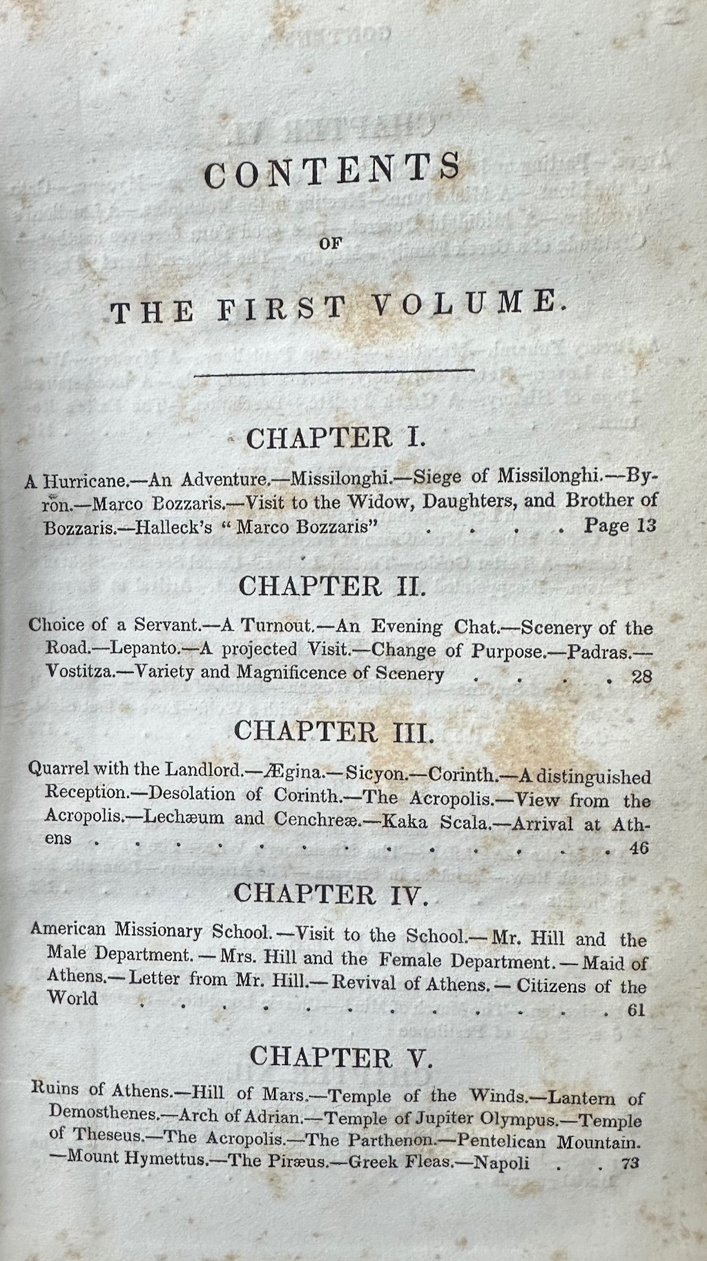 Incidents of Travel in Greece, Turkey, Russia and Poland