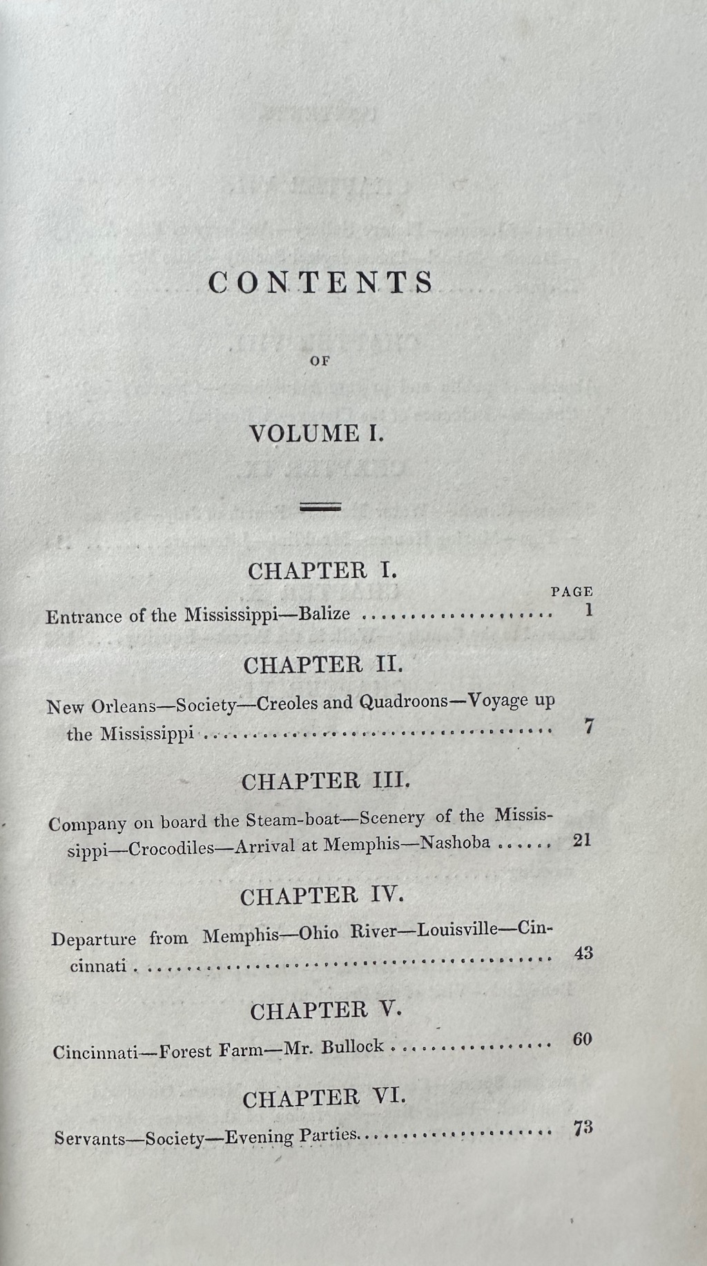 Domestic Manners of the Americans