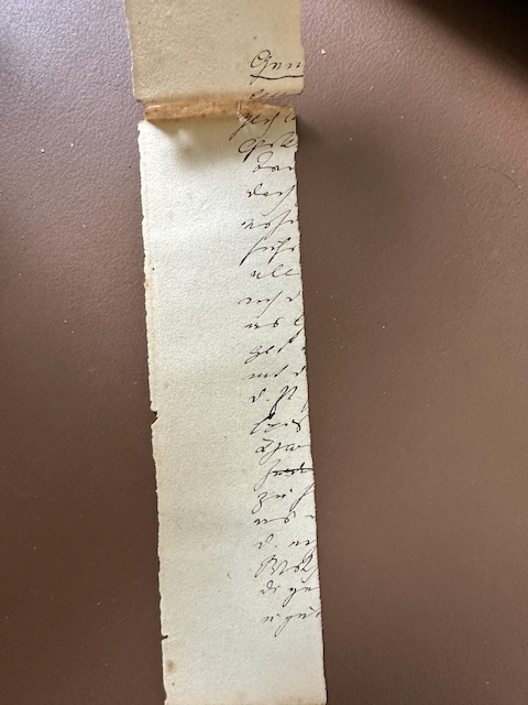 Skirtukas, buvęs knygoje