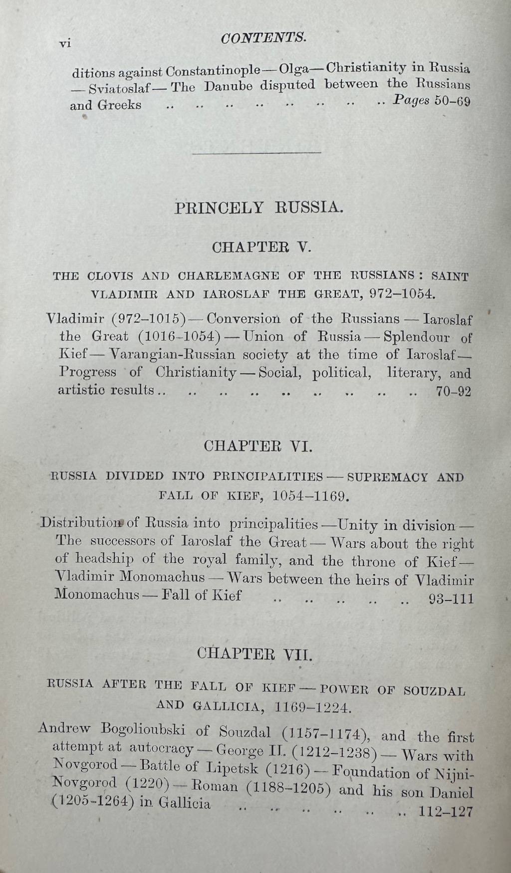 The History of Russia from the Earliest Times to 1877