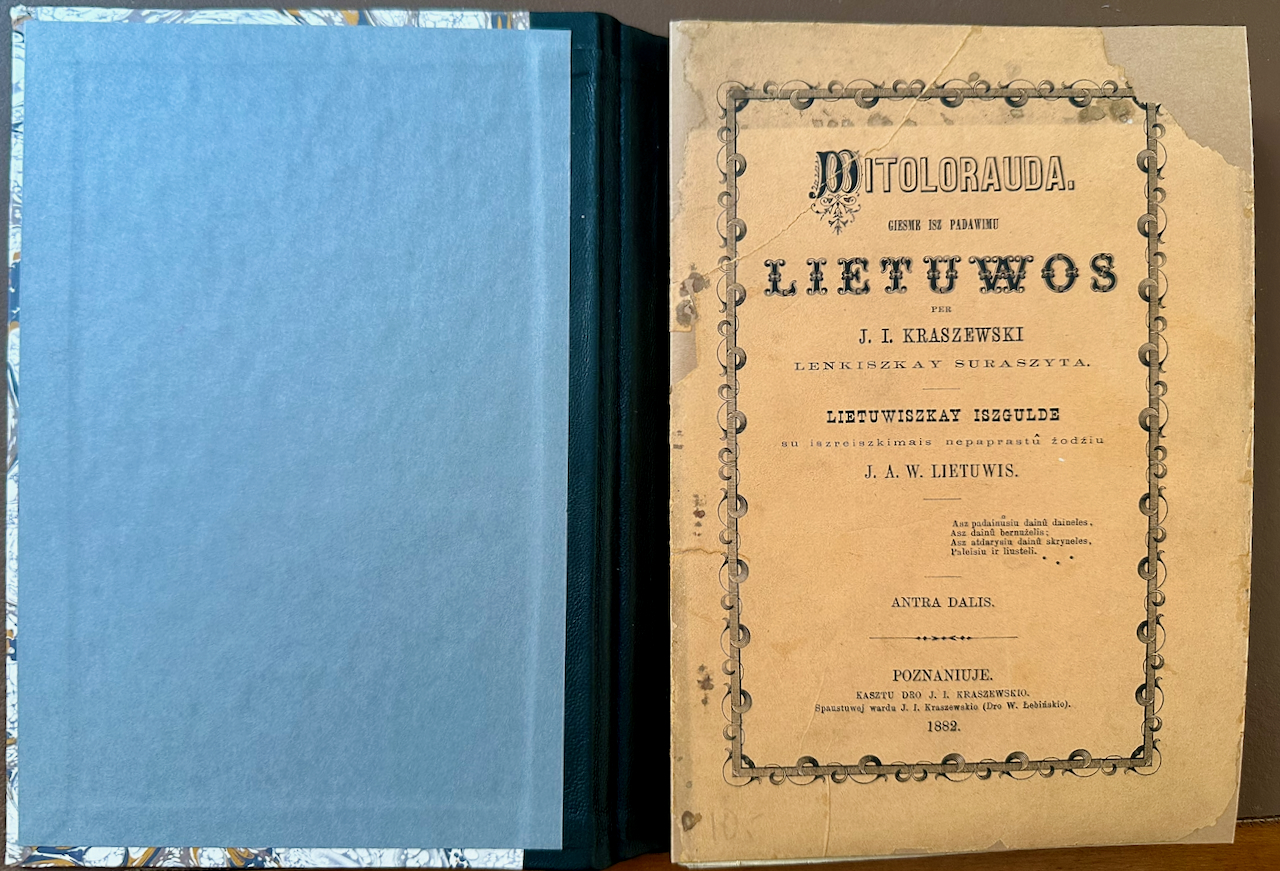 Witolorauda, giesme isz padawimu Lietuwos per J.I.Kraszewski lenkiszkay suraszyta, antra dalis