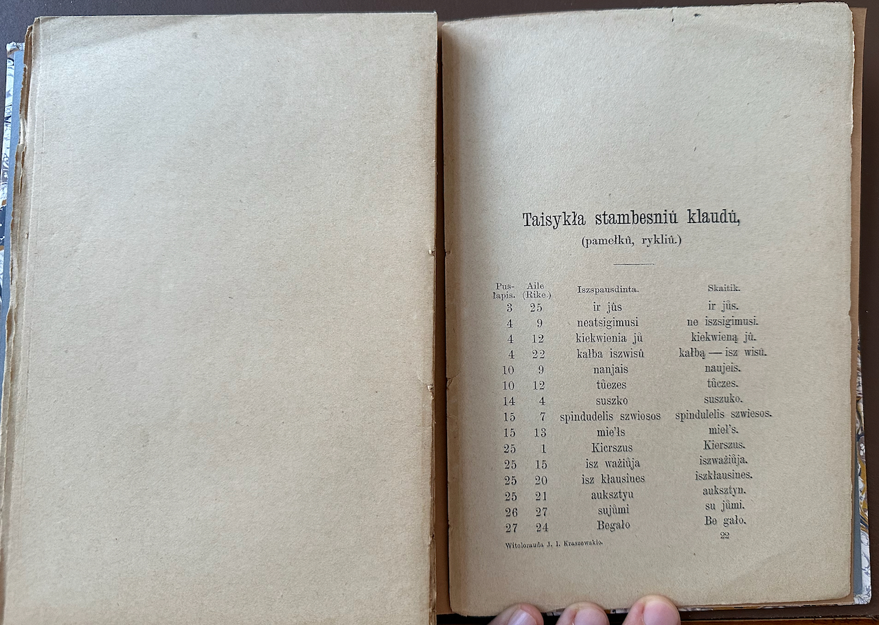 Witolorauda, giesme isz padawimu Lietuwos per J.I.Kraszewski lenkiszkay suraszyta, antra dalis