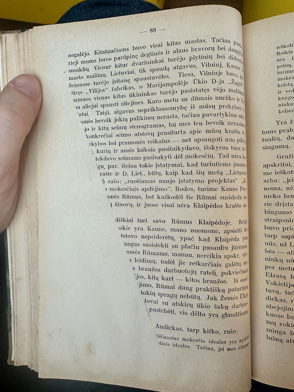 Spaudos klaida 88 puslapyje