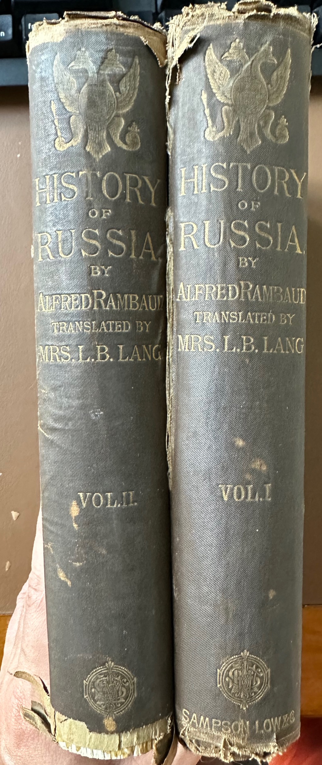 The History of Russia from the Earliest Times to 1877