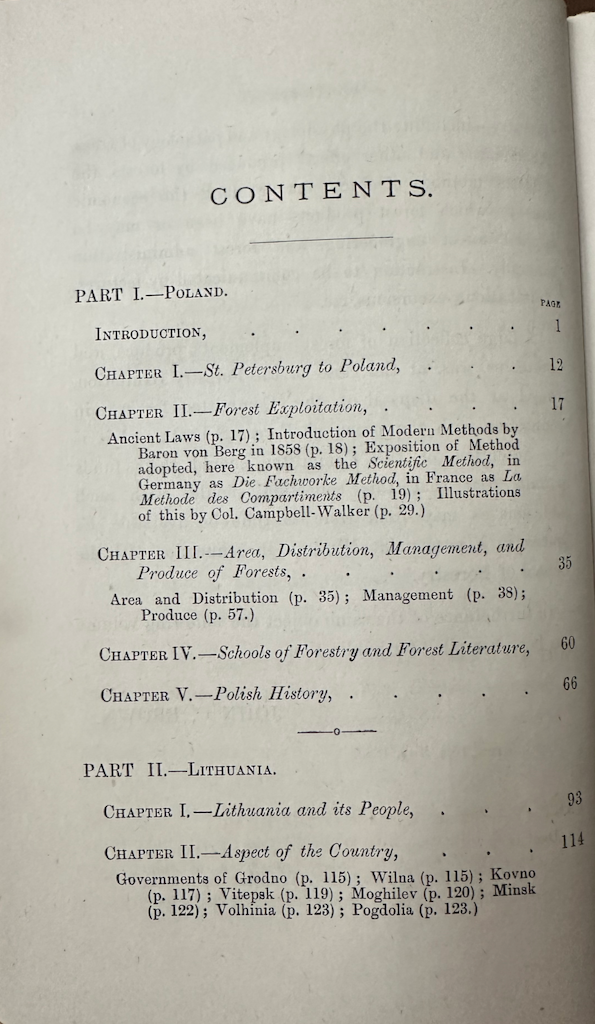 Forests and Forestry in Poland, Lithuania, the Ukraine, and the Baltic Provinces of Russia, with Notices of the Export of Timber from Memel, Dantzig, and Riga