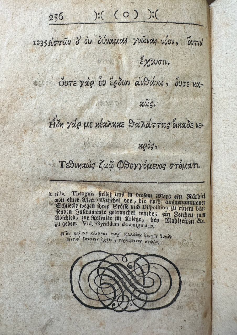 Theognidis Lebens-Reguln