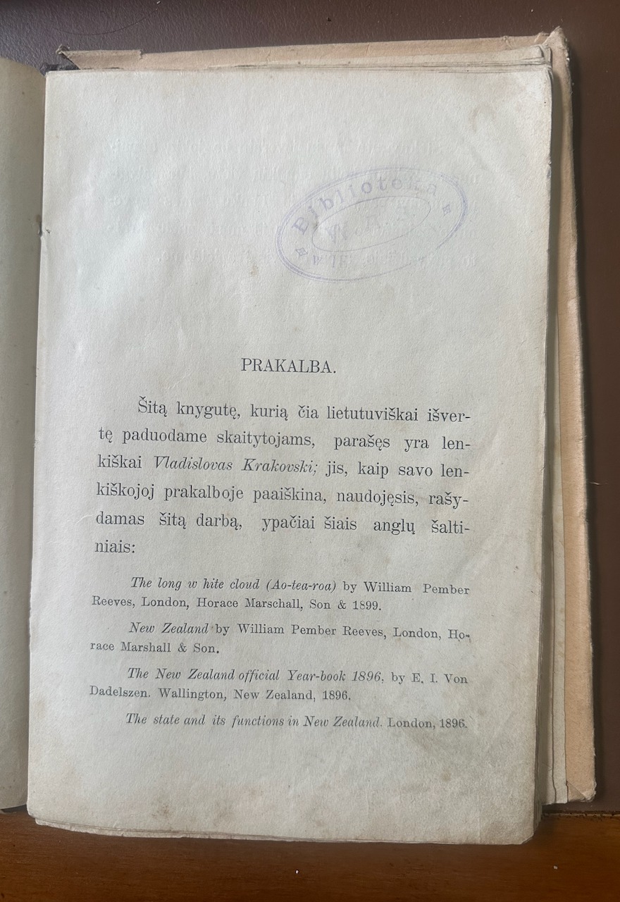 Prakalbos puslapis