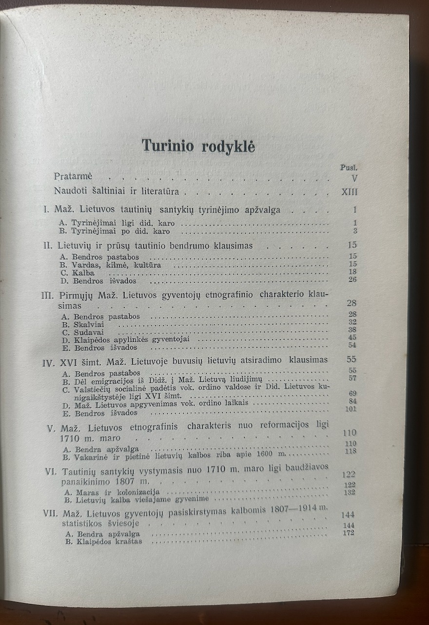 Turinio rodyklė (I)