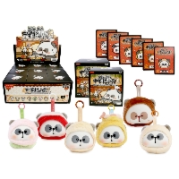 Urocza zawieszka Panda 8 cm – kolekcjonerska maskotka na brelok, 10 wzorów niespodzianek (losowy wybór) idealna dla dzieci 3+
