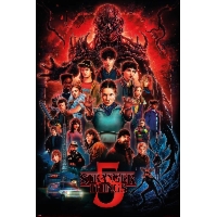 Stranger Things 5 Finał - plakat