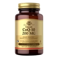 SOLGAR Vegetarian CoQ-10 200 mg (30 kaps.)