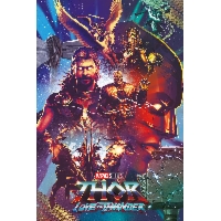 Marvel Thor Miłość i Grom - plakat