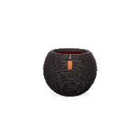Donica ogrodowa KBLR mrozoodporna Ø62x48 Capi antracytowa