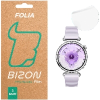 Folia hydrożelowa na ekran Bizon Watch Film Hydrogel Duo do Huawei Watch GT6 41 mm, 2 sztuki