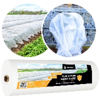 Agrowłóknina zimowa 70g/m2 ochronna na rośliny otulina gruba 50x1,6m biała