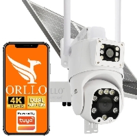 Kamera Solarna Zewnętrzna WiFi SIM 4K ORLLO TZ8 DUAL
