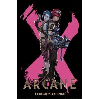 Arcane Duo League of Legends - plakat