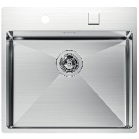 Foster 1735050 QUADRA R12 Komora 56x52 FM na równi z blatem Stal + Ruszt