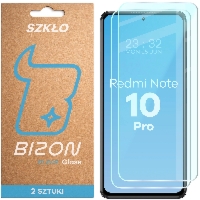 Szkło hartowane Bizon Glass Clear Duo do Xiaomi Redmi Note 10 Pro, 2 sztuki