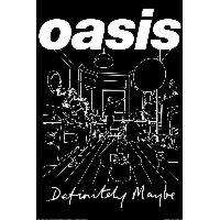 Oasis Definitely Maybe - plakat