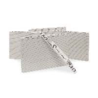 Aba Group Pilnik do paznokci PÓŁKSIĘŻYC 180/240 STANDARD - FLAMING, 100 sztuk