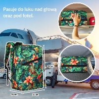Plecak-torba podróżna z uchwytem na walizkę - Peterson