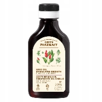 Green Pharmacy Olejek Łopianowy z Czerwoną Papryką Na Porost Włosów 100ml