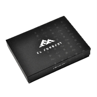 Pionowy Skórzany męski portfel EL FORREST z RFID