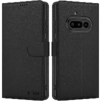 Etui Tech-Protect Wallet do Nothing Phone (3a), czarne