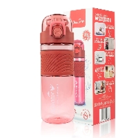 Bidon aQuator 600ml różowy