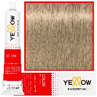Alfaparf Yellow - trwała farba do włosów z aloesem i kiełkami pszenicy, 100ml 9,13 | Bardzo Jasny Popielaty Złoty Blond